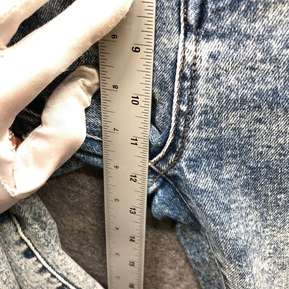 Guess Denim Skinny Jean Womens 30 Acid Wash High Rise Logo Butt Stretch - Picture 8 of 12